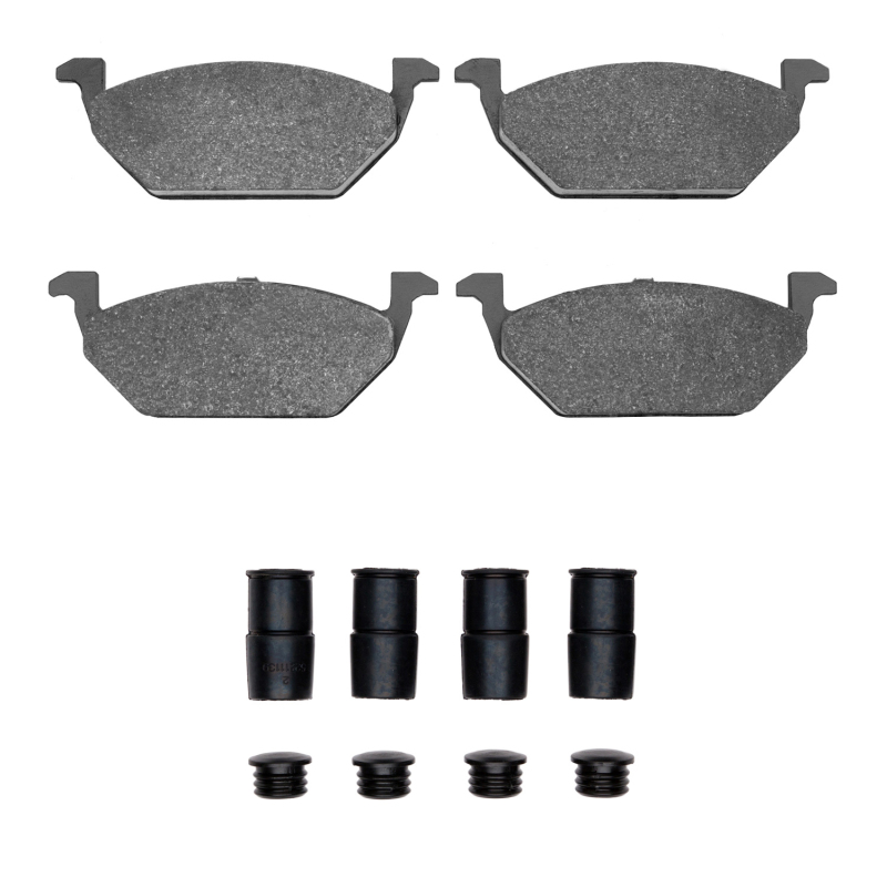 Volkswagen CrossFox Brake Pads - Front - R1 Concepts - Semi Met - `98-`17